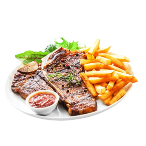 Beef-steak-and-chips