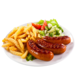 Sausage-and-chips